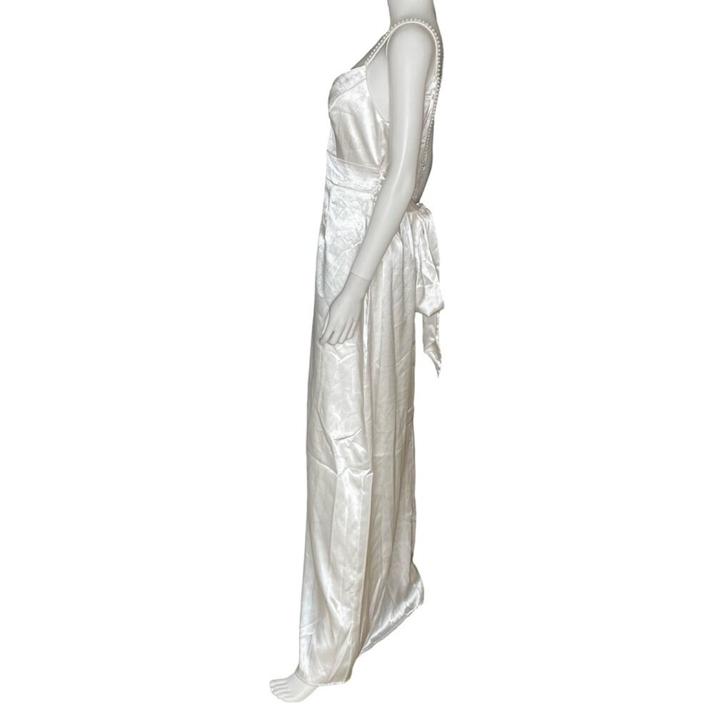 Lulus White Evening Gown Or Wedding Dress - Picture 4 of 12
